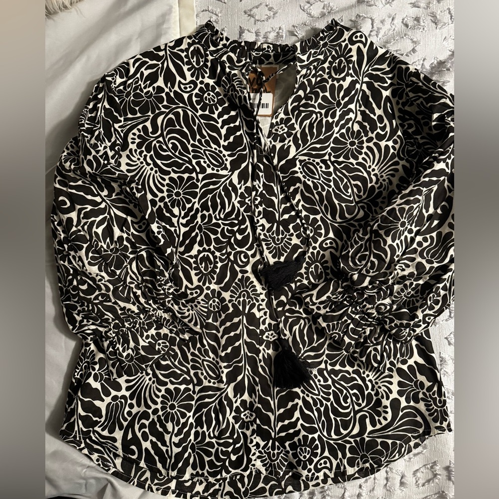 Ivy Jane Billowy Top Size Small New w/Tags - Picture 7 of 8